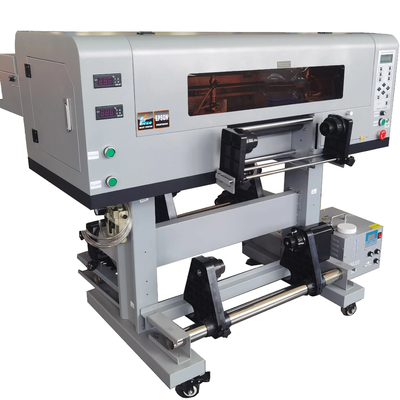 High Productivity UV Sticker Printer with 3 TX800 Print Heads and 30cm UV Roller