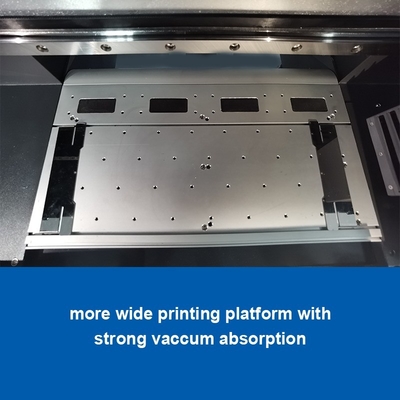 High Productivity UV Sticker Printer with 3 TX800 Print Heads and 30cm UV Roller
