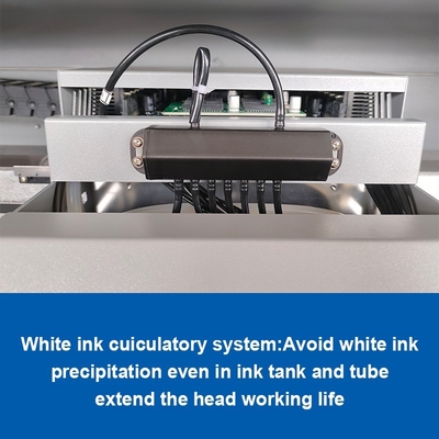 High Productivity UV Sticker Printer with 3 TX800 Print Heads and 30cm UV Roller