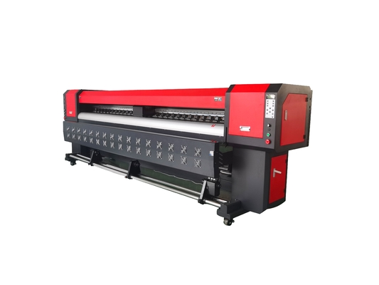 3200 Print Heads 3.2m 10ft Roll to Roll Inkjet Printer for PVC Material WIN7 220V
