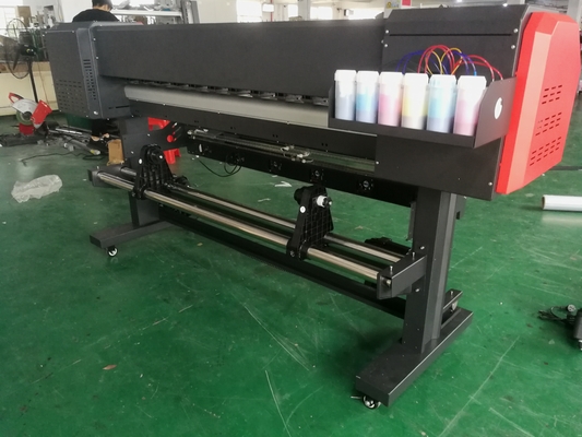 Multi Color PP Media Type Eco Solvent Printer 1.6m Vinyl Flex Banner Plotter for Output