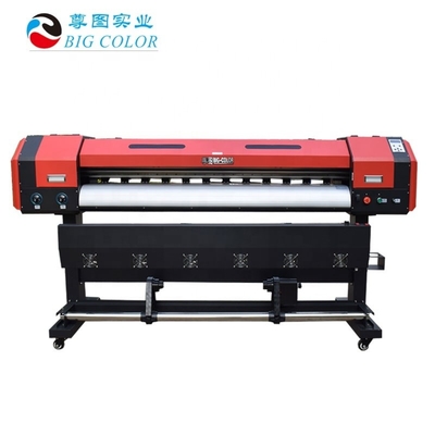 1800mm 6ft Eco Solvent Printer with 6 Colors and Inkjet Printer XP600 TX800 Head