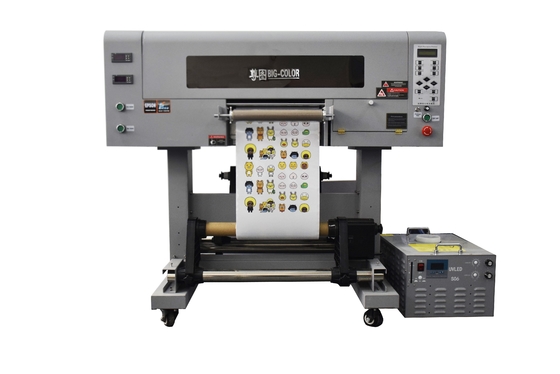 A3 Roll to Roll UV DTF Printer for Bottle Mugs Sticker Film Transfer Printing