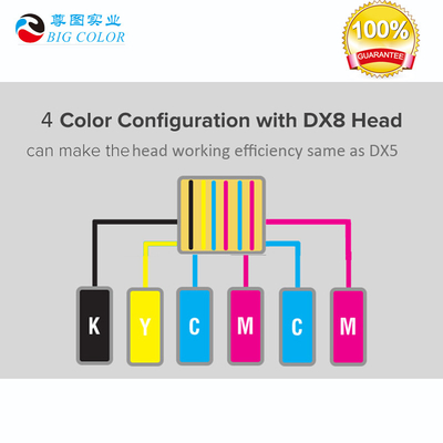 Indoor Decoration 1.6m Eco Solvent Printer with 110 KG Capacity Inkjet Tx 800 Printer