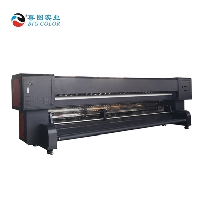 4.5m*8.5m*14.2m Big Color ZT3200 Eco Solvent Ink 3.2m Wall Paper Printer for Materials