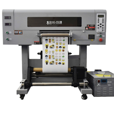 60cm UV DTF AB Film Sticker Printer with Four TX800/i1600 Heads and Holographic Print