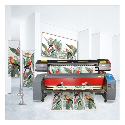Flag Banner Polyester Fabric Printer Inkjet with Three 3200 Heads and 190cm Width