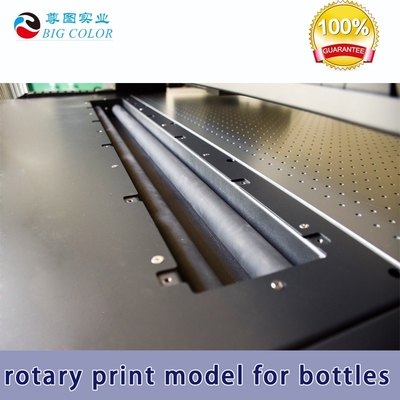 6 Color UV Flatbed Inkjet Printer for Bottle Glass Acrylic Board Wood and Metal TX800 Print Head Included