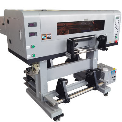 Win7/Win8/Win10 OS DTF 60cm UV Printer for High Productivity and Golden Silver AB Film