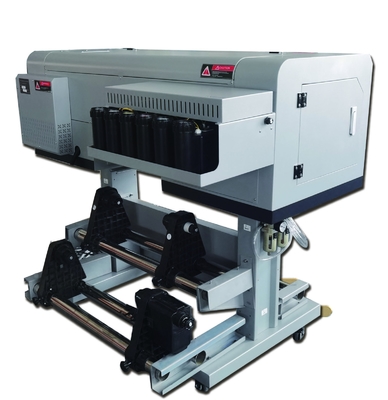 Win7/Win8/Win10 OS DTF 60cm UV Printer for High Productivity and Golden Silver AB Film