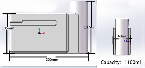 Garment Shops All Printing A3 UV Printer Ink Tank with Alarming 500ml 1000ml