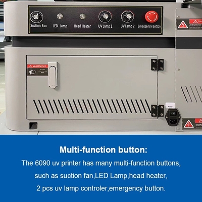 Big-Color 6090 UV Flatbed Printer Ideal for Printing on Plate Metal Acrylic and More